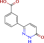 3-(6-Oxo-1,6-dihydropyridazin-3-yl)benzoic acid Structure,1087379-58-5Structure