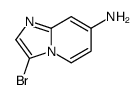 3-Bromoimidazo[1,2-a]pyridin-7-amine Structure,1092352-46-9Structure