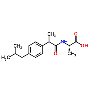 L-alanine,n-2-4-(2-methylpropyl)phenyl-1-oxopropyl- Structure,110467-60-2Structure