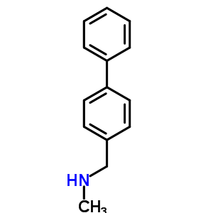 N-methyl-4-phenylbenzylamine Structure,110931-72-1Structure