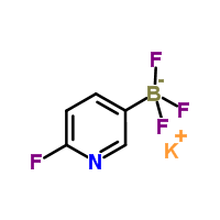 Potassiumtrifluoro(6-fluoropyridin-3-yl)borate Structure,1111732-94-5Structure