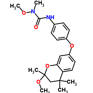 Metobenzuron Structure,111578-32-6Structure