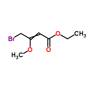 Ethyl (e)-4-bromo-3-methoxybut-2-enoate Structure,1116-51-4Structure