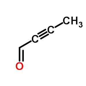 But-2-ynal Structure,1119-19-3Structure