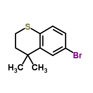 6-Bromo-4,4-dimethylthiochroman Structure,112110-44-8Structure