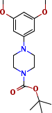 Tert-butyl 4-(3,5-dimethoxyphenyl)piperazine-1-carboxylate Structure,1121596-71-1Structure