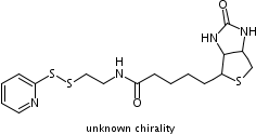 5-(2-Oxohexahydro-1h-thieno[3,4-d]imidazol-4-yl)-n-[2-(2-pyridinyldisulfanyl)ethyl]pentanamide Structure,112247-65-1Structure