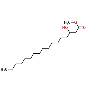 3-Hydroxyheptadecanoic acid methyl ester Structure,112538-92-8Structure