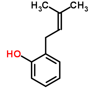 O-prenylphenol Structure,1128-92-3Structure