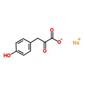 P-hydroxyphenylpyruvic acid monosodium salt Structure,114-75-0Structure