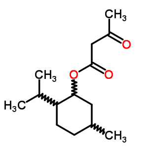 3-Oxobutyric acid menthyl ester Structure,1144-50-9Structure