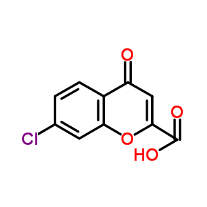 7-Chloro-4-oxo-4H-chromene-2-carboxylic acid Structure,114741-22-9Structure