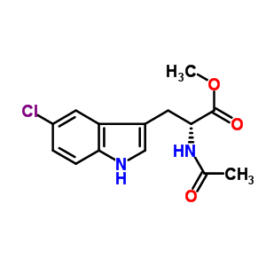 (R)-N-Acetyl-5-Chloro-Trp-OMe Structure,114872-81-0Structure