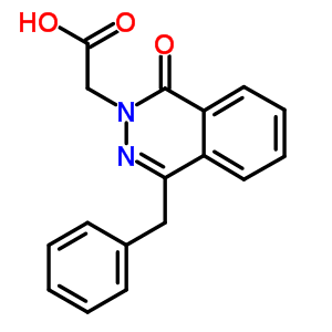 2-(4-Benzyl-1-oxophthalazin-2(1h)-yl)aceticacid Structure,114897-85-7Structure