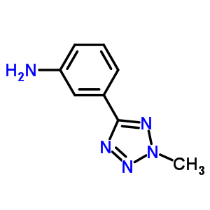 3-(2-Methyl-2h-tetrazol-5-yl)aniline Structure,114934-51-9Structure