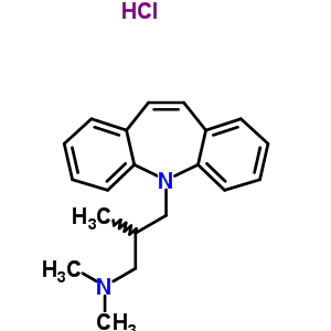 Trimipramine imp. c (ep) as hydrochloride Structure,1159-80-4Structure