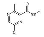 Methyl 6-chloro-3-methylpyrazine-2-carboxylate Structure,1166831-45-3Structure