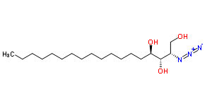 (2S,3s,4r)-2-azido-1,3,4-octadecanetriol Structure,117168-59-9Structure