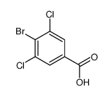 4-Bromo-3,5-dichlorobenzoicacid Structure,117738-75-7Structure