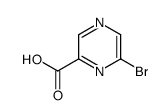 6-Bromopyrazine-2-carboxylic acid Structure,1196151-53-7Structure