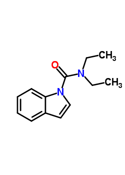 N n-diethyl-1h-indole-1-carboxamide Structure,119668-50-7Structure