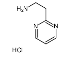 2-(Pyrimidin-2-yl)ethanamine hydrochloride Structure,1198118-04-5Structure