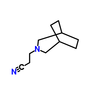 3-Azabicyclo[3.2.2]nonane-3-propanenitrile Structure,1202-28-4Structure