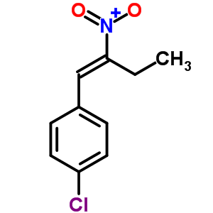 Benzene,1-chloro-4-(2-nitro-1-buten-1-yl)- Structure,1205-67-0Structure