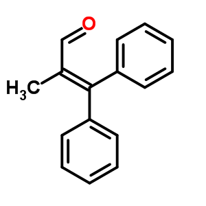 2-Propenal,2-methyl-3,3-diphenyl- Structure,1213-69-0Structure