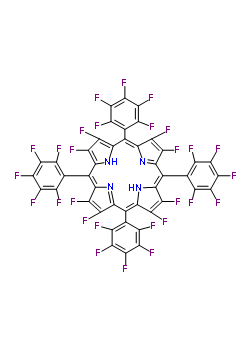 2,3,7,8,12,13,17,18-Octafluoro-5,10,15,20-tetrakis(pentafluorophenyl)-21h,23h-porphine Structure,121399-88-0Structure