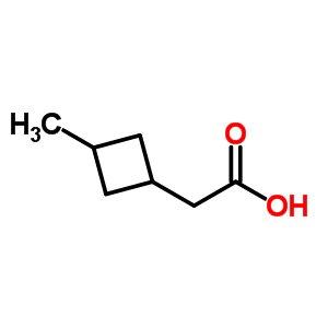 3-Methyl-cyclobutaneacetic acid Structure,121609-44-7Structure