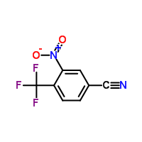 3-Nitro-4-(trifluoromethyl)benzonitrile Structure,1227489-72-6Structure