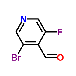 3-Bromo-5-fluoroisonicotinaldehyde Structure,1227573-02-5Structure