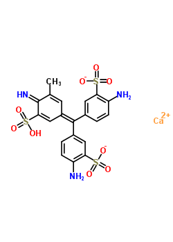 Acid fuchsin  calcium salt  certified Structure,123334-10-1Structure