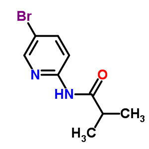 N-(5-bromo-2-pyridinyl)-2-methylpropanamide Structure,123788-44-3Structure