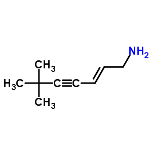 (E)-6,6-dimethyl-2-hept-1-en-4-yn-1-amine Structure,123926-47-6Structure