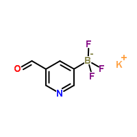 Potassiumtrifluoro(5-formylpyridin-3-yl)borate Structure,1245906-60-8Structure