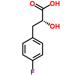 (R)-3-(4-fluorophenyl)-2-hydroxypropanoic acid Structure,124980-94-5Structure