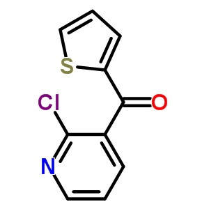 2-Chloro-3-(2-thiophenecarbonyl)pyridine Structure,125035-34-9Structure