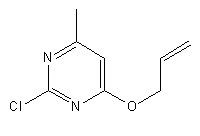 4-(Allyloxy)-2-chloro-6-methylpyrimidine Structure,1250367-45-3Structure