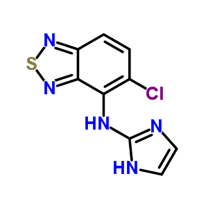 Dehydro tizanidine Structure,125292-34-4Structure