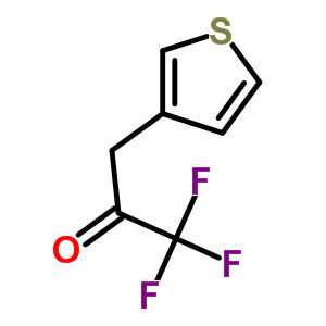 2-Propanone, 1,1,1-trifluoro-3-(3-thienyl)- Structure,125774-46-1Structure