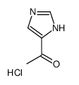 Ethanone, 1-(1h-imidazol-5-yl)-, hydrochloride Structure,1260890-44-5Structure