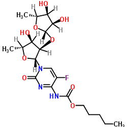 2’-O-(5’-deoxy-beta-d-ribofuranosyl) capecitabine Structure,1262133-66-3Structure