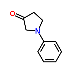 1-Phenylpyrrolidin-3-one Structure,128120-02-5Structure