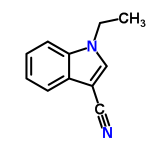 1-Ethyl-1h-indole-3-carbonitrile Structure,128200-45-3Structure