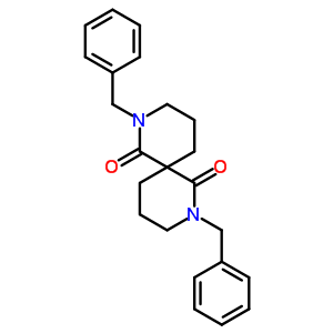 2,8-Diazaspiro[5.5]undecane-1,7-dione, 2,8-bis(phenylmethyl)- Structure,128244-02-0Structure