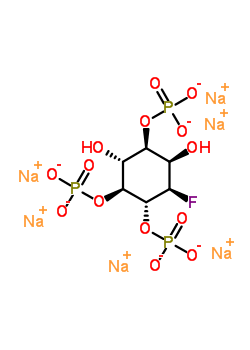 3-Deoxy-3-fluoro-D-myo-inositol 1,4,5-trisphosphate hexasodium salt Structure,129365-68-0Structure