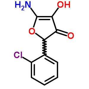 3,4-Furandiol,2-(2-chlorophenyl)-2,5-dihydro-5-imino- Structure,13011-88-6Structure