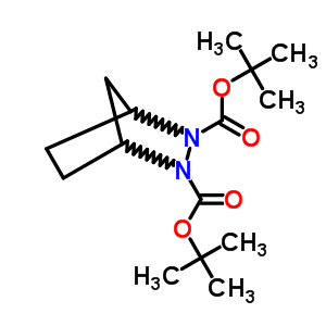 2,3-Diazabicyclo[2.2.1]heptane-2,3-dicarboxylicacid, 2,3-bis(1,1-dimethylethyl) ester Structure,13051-18-8Structure